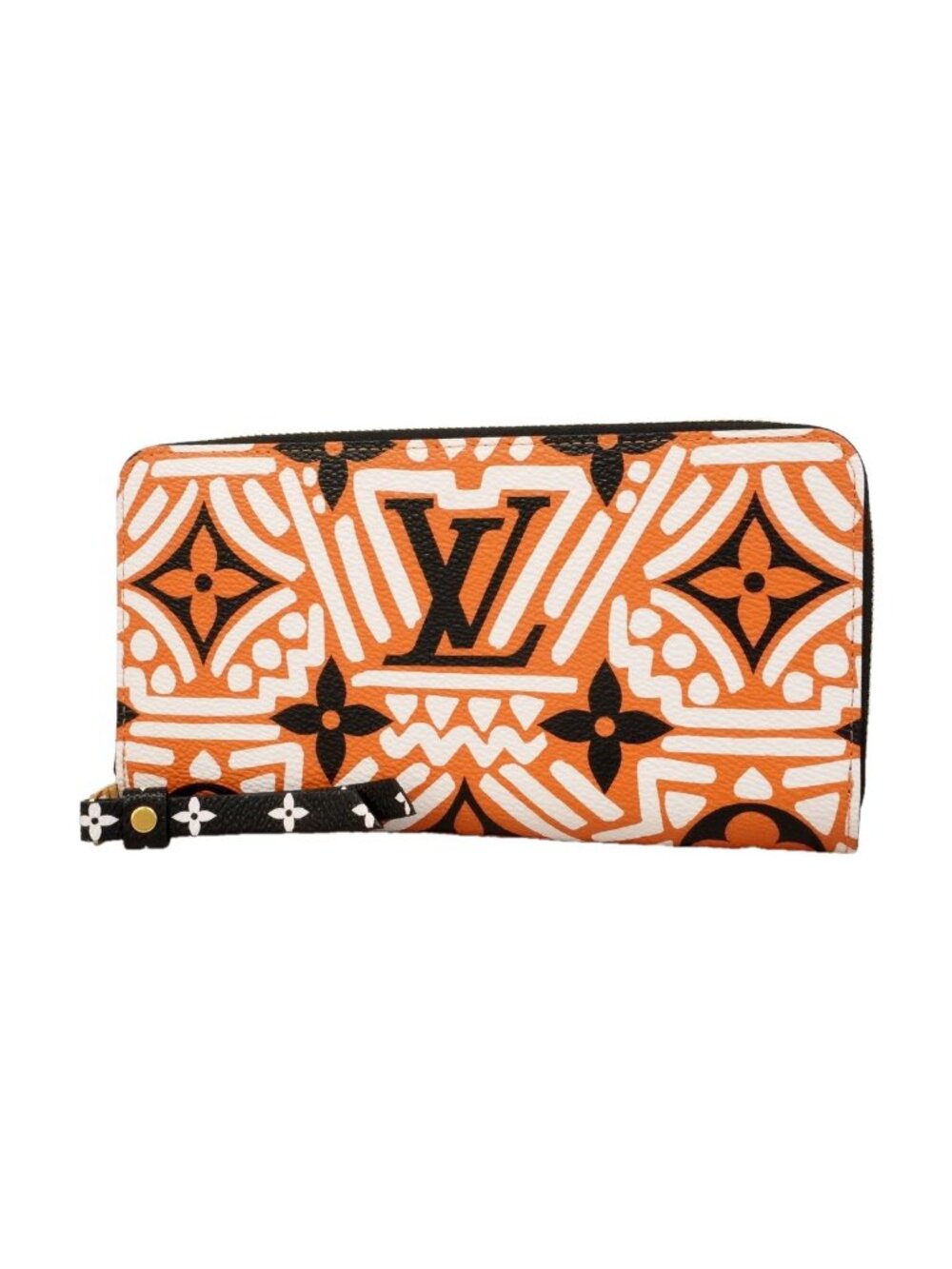 Louis Vuitton Wallet LV Crafty Zippy Cream Glitter